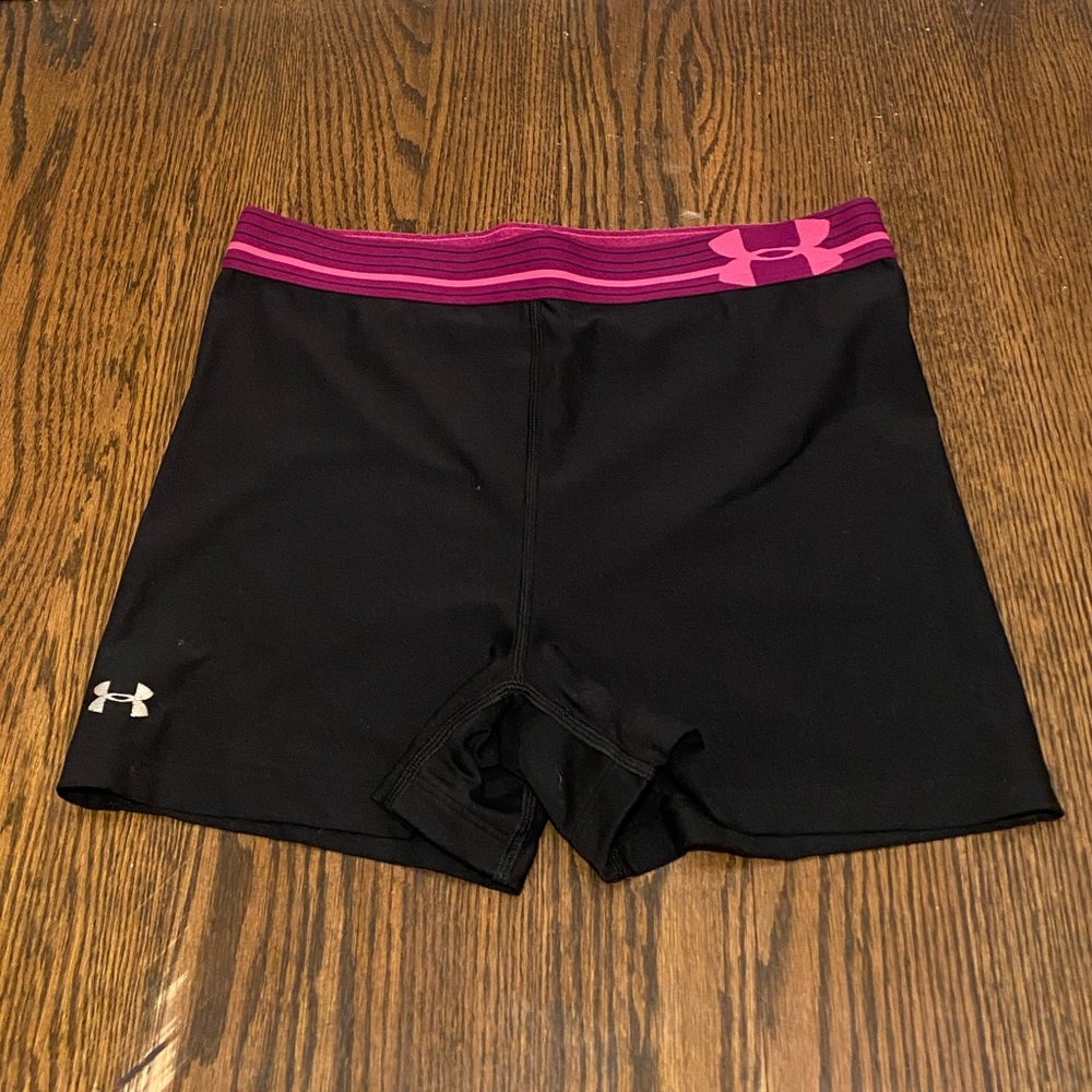 under armour spandex shorts
